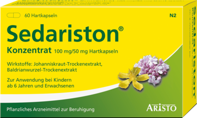 Aristo Pharma GmbH SEDARISTON Konzentrat Hartkapseln 60 St 04991789
