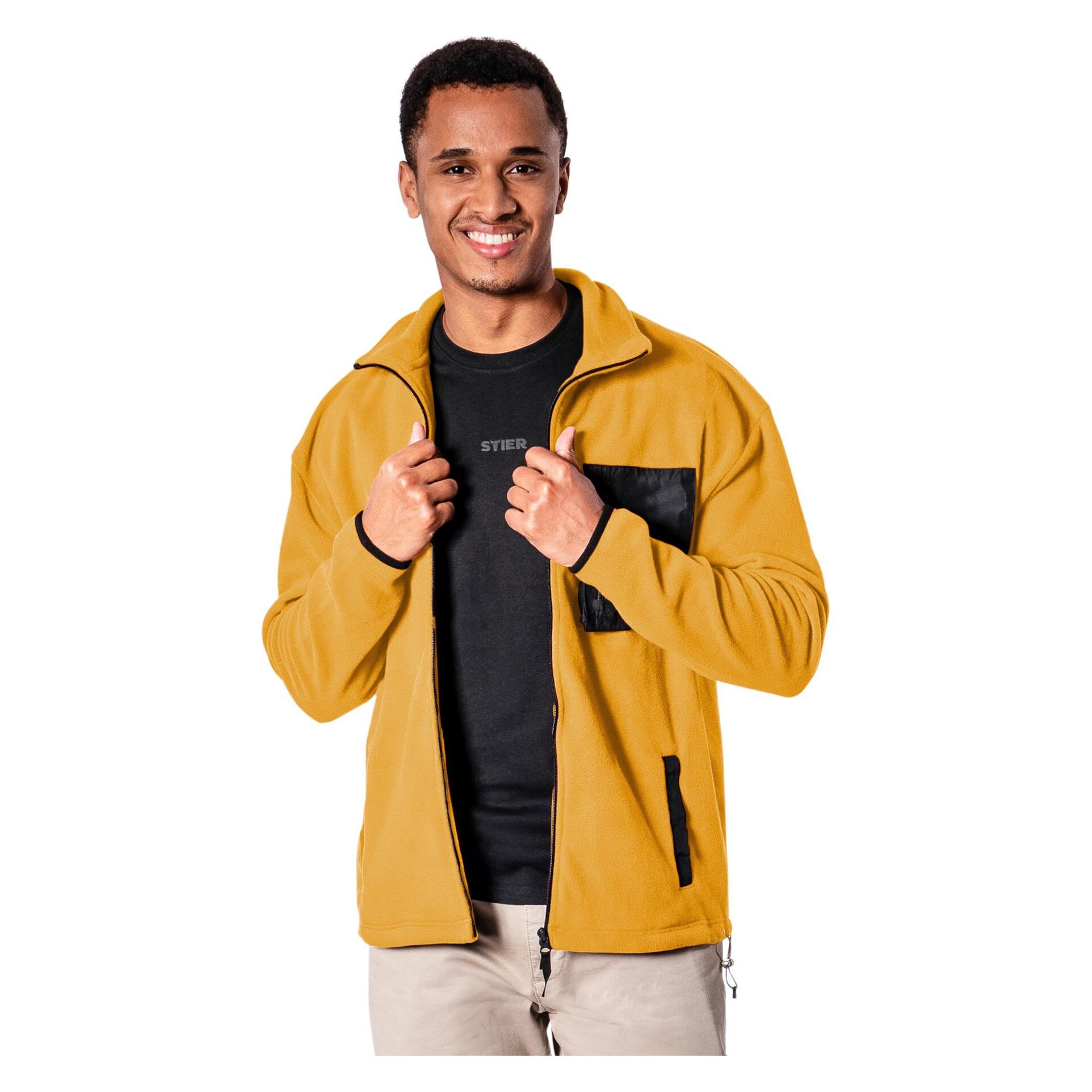 Stier Zip Fleece M Golden Brown (M) (78931979)