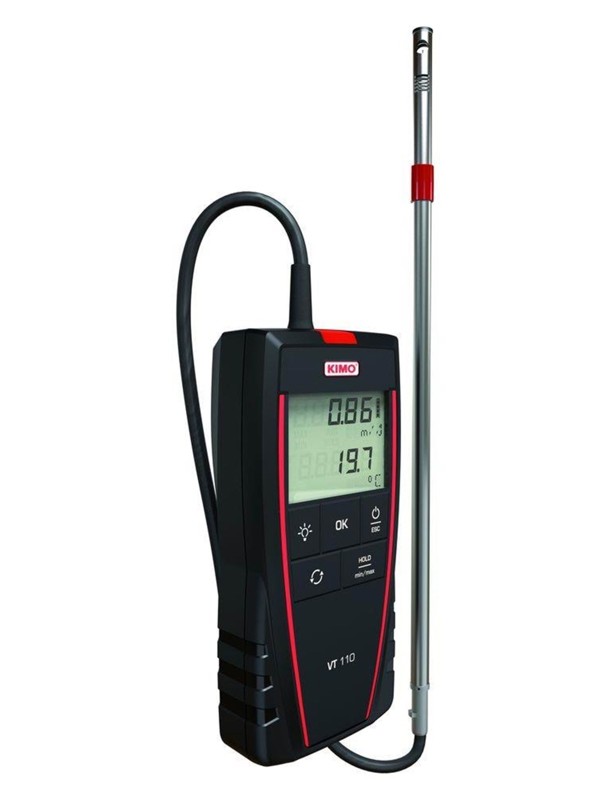 Elma Instruments Kimo vt110 hotwire anemometer