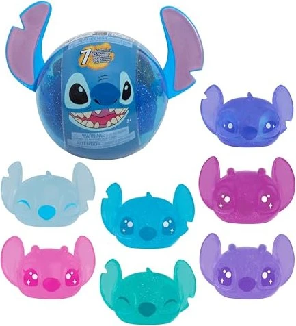 Just Play Disney Stitch Squish-A-Stitch Blind Capsule Figure (sortierter Artikel, eine Figur)