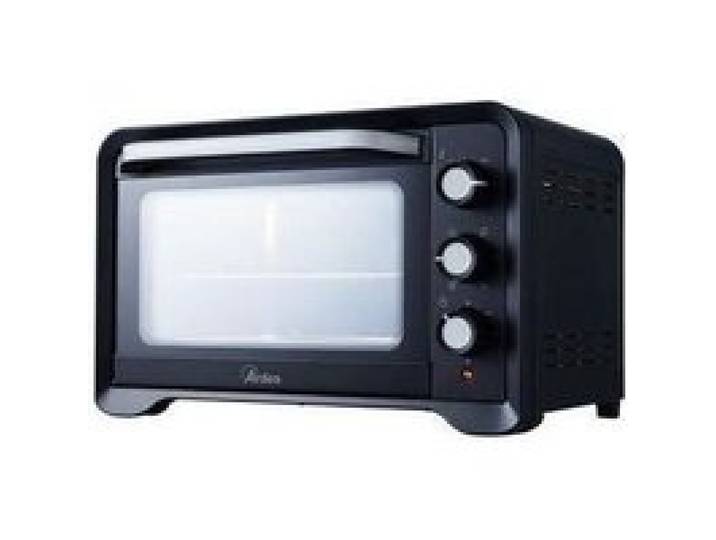 ARDES - AR6245PB Four électrique ventilé Capacité de 45 litres avec lumière interne 6 fonctions de cuisson minuterie double vitrage