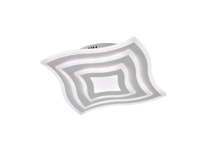 Fischer&honsel - Plafonnier Plafonnier Led Télécommande Dimmable 43x43 Cm Lampe De Salon