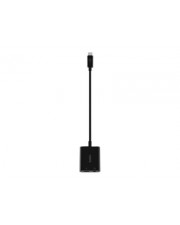 Belkin RockStar 3.5mm Audio- und USB-C Ladeadap.schw. NPA004btBK Audio/Multimedia Digital/Daten (NPA004BTBK)