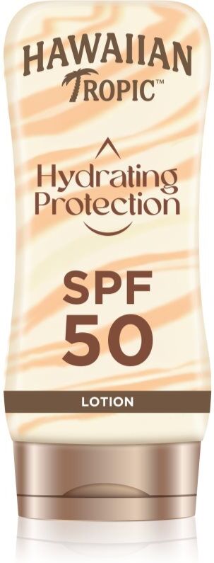 Hawaiian Tropic Hydrating Protection Lotion crème solaire corps SPF 50 180 ml