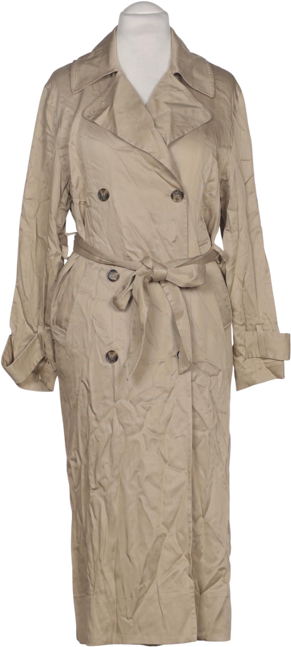Weekday Damen Mantel, Beige, Gr. XS, Lyocell - Second Hand