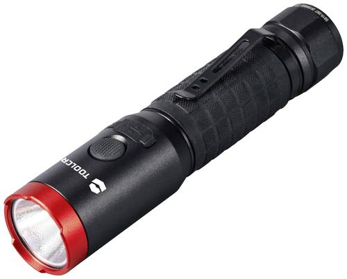 TOOLCRAFT TO-9469536 LED Handlampe verstellbar, mit Magnethalterung, mit Gürtelclip Li-Ionen Akkus 1000lm 5h 176g