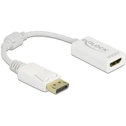 DELOCK Adapter DisplayPort 1.1 Stecker zu HDMI Buchse Passiv Blister