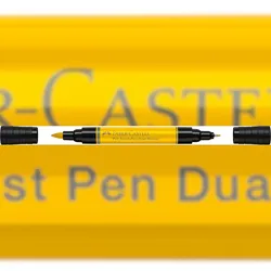 Faber Castell Tuschestift PAP Dual Marker kadmiumgelb