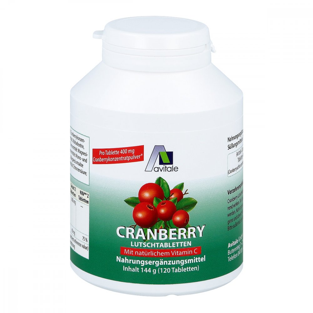 Avitale GmbH Cranberry Lutschtabletten 01110162