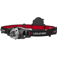 Stirnlampe H3.2, LED-Leuchte schwarz/rot
