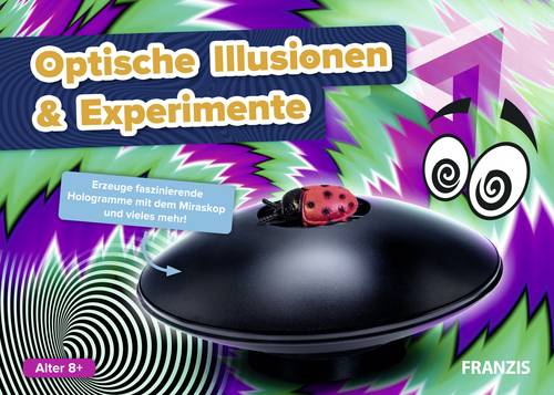 FRANZIS 67230-8 Experimente, Lernen & Schule, Optik Experimentierkasten ab 8 Jahre