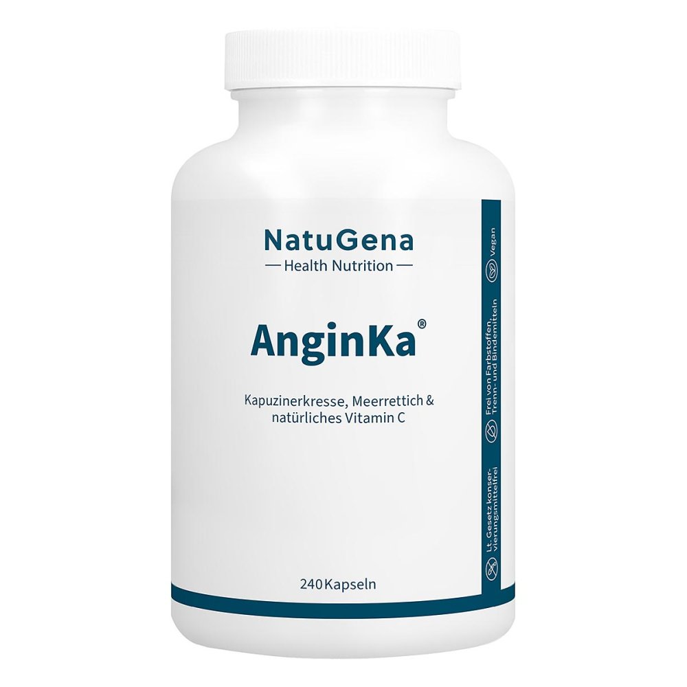 NatuGena GmbH Anginka Kapuzinerkresse+hochdos.Vitamin C Kapseln 18746786