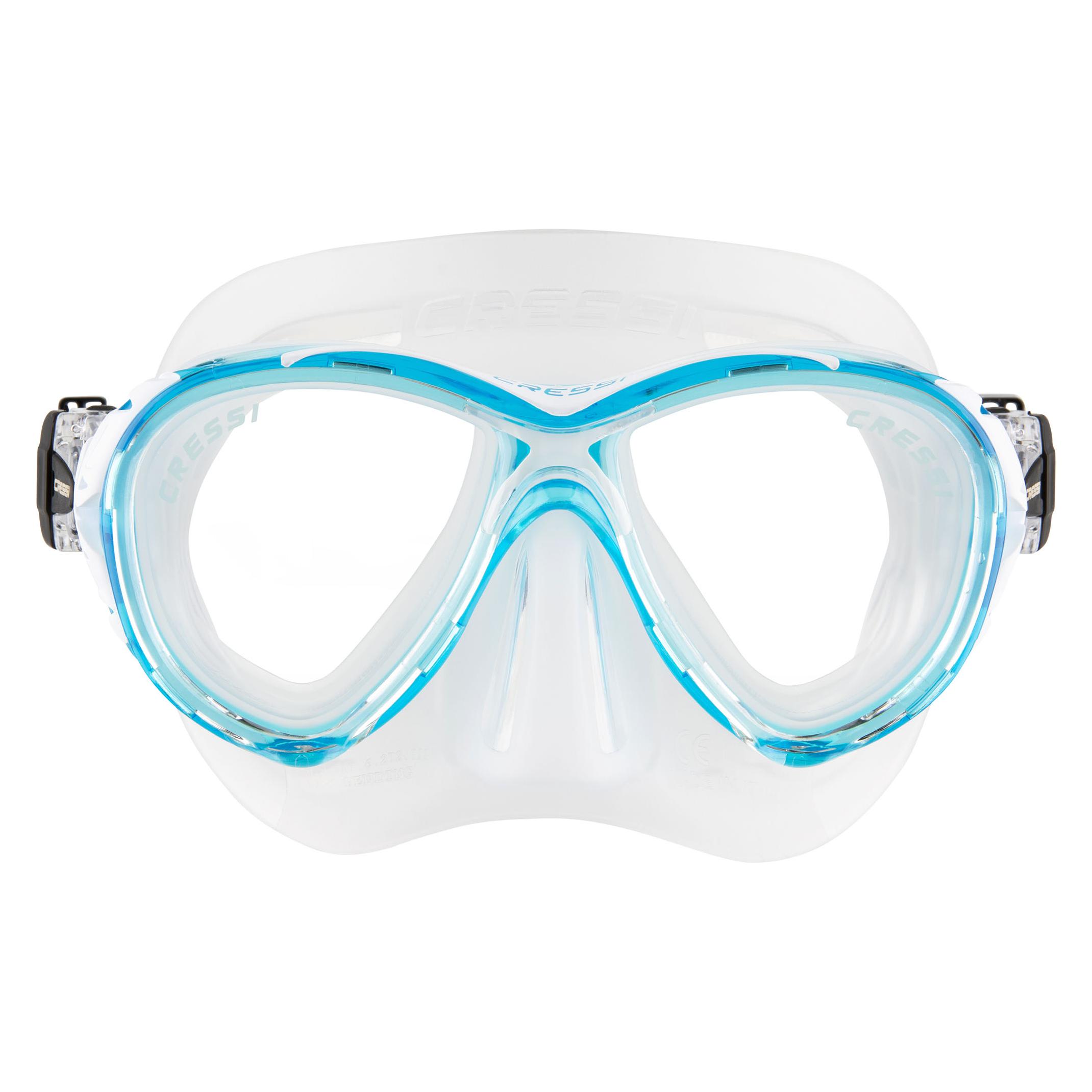 Cressi Taucherbrille Naxos Aquamarin (DS530025)