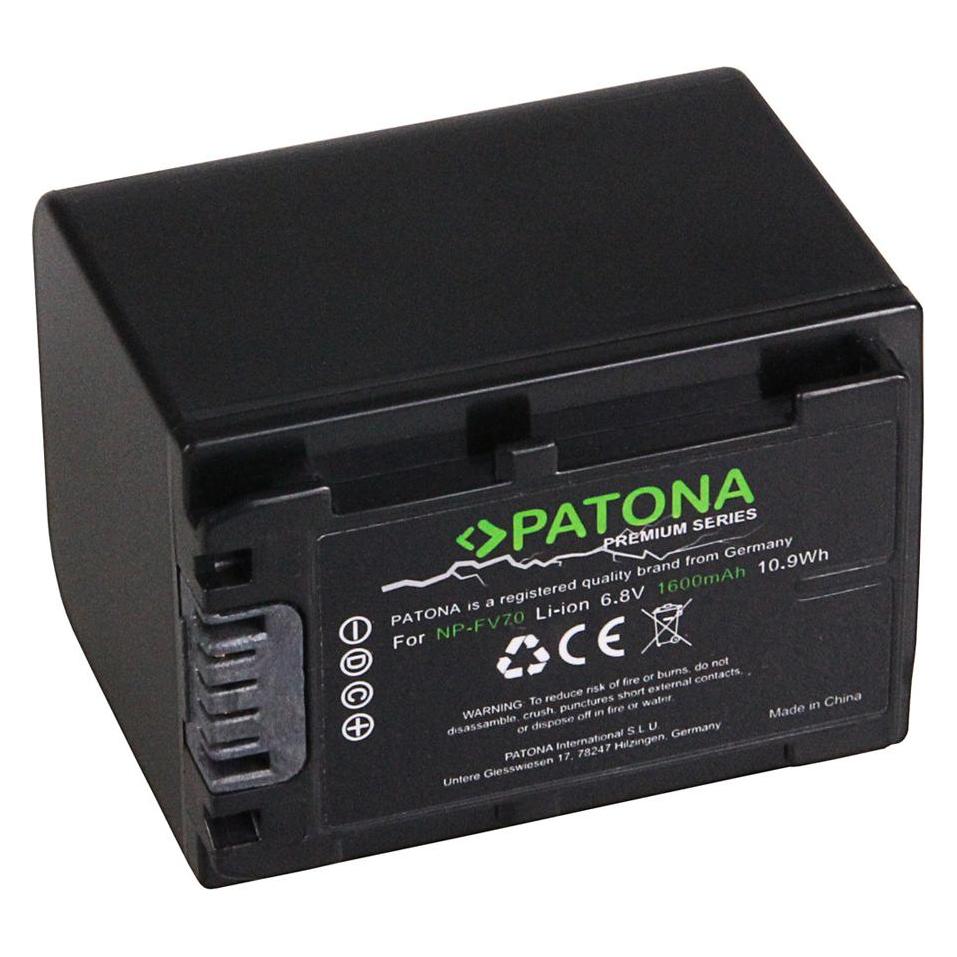Patona Sony NP-FV70 (Kamera Akku) (1166 1600mAh)