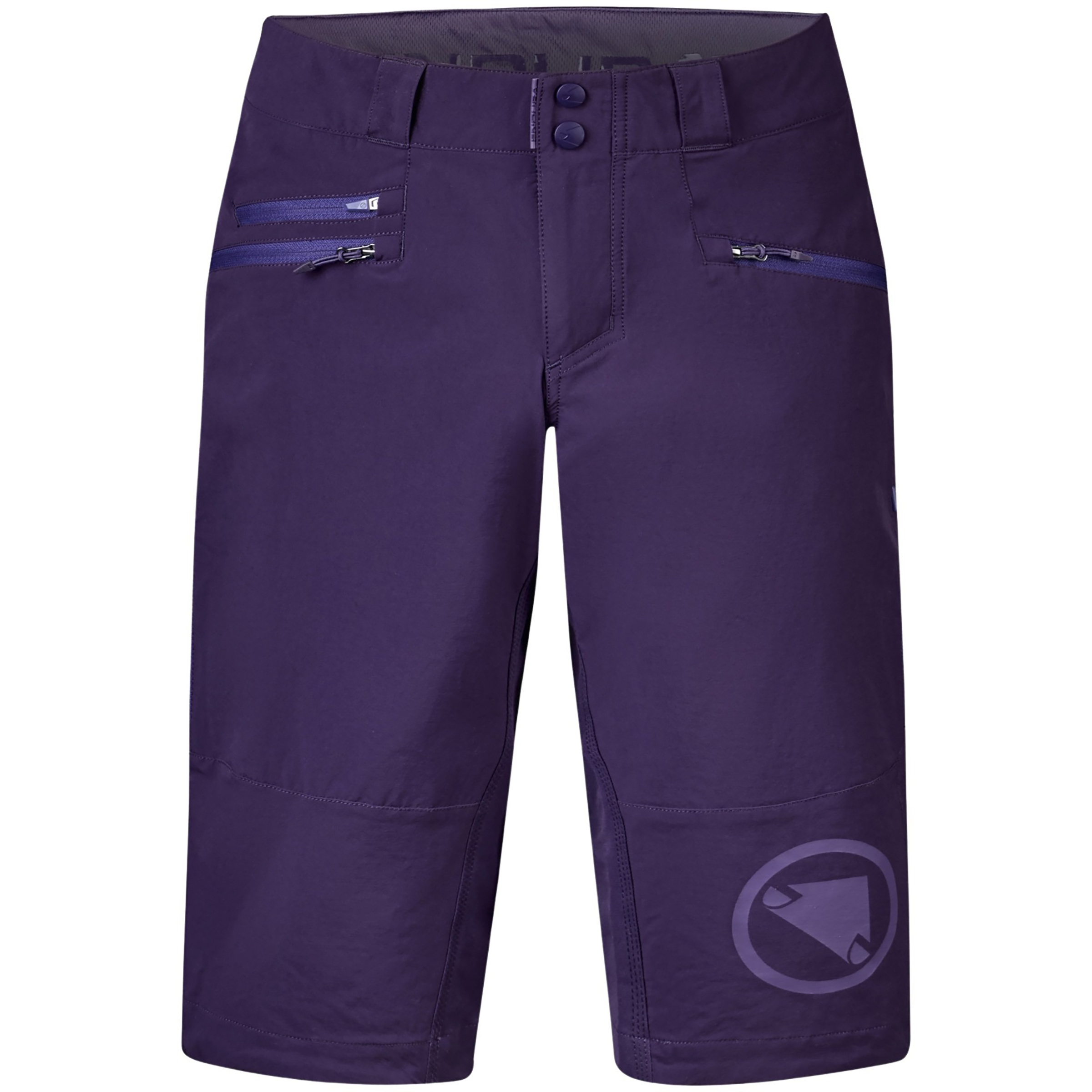 Endura SingleTrack II MTB Hose kurz Damen Fahrradhose lila Größe M Mountainbike Widerstandsfähig