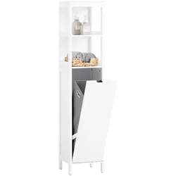 HOCHSCHRANK mit Wäschesack