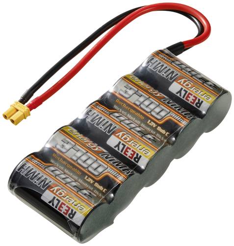 Reely Modellbau-Akkupack (NiMh) 6V 3700 mAh Zellen-Zahl: 5 Sub-C Side-by-Side XT30