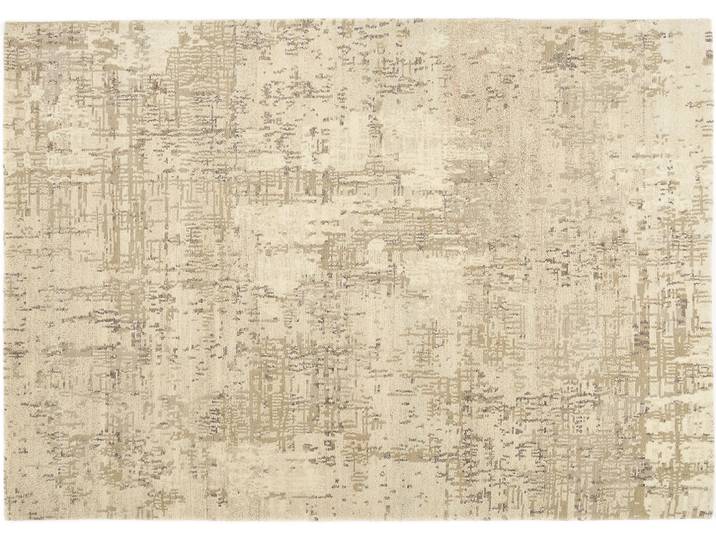 Wollteppich OCI DIE TEPPICHMARKE RAW SIRA , beige (natur), B:140cm H:6mm L:200cm, Wolle, Teppiche, Wollteppich, handgeknüpft, echter Nepal, Naturfaser, Wohnzimmer