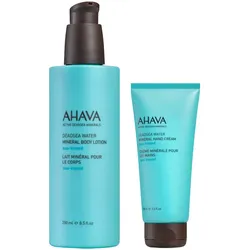 350ml AHAVA Deadsea Water Sea-kissed Set (Body Lotion 250ml + Hand Cream 100ml)