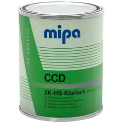 Mipa 2K-HS-Klarlack CCD stumpfmatt, 1Ltr.