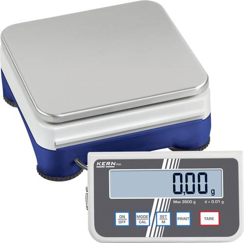 Kern PCD 10K-3 Präzisionswaage Wägebereich (max.) 10kg Ablesbarkeit 1g über Steckernetzteil Mehrfarbig
