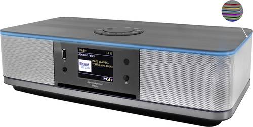 Soundmaster ICD2023SW Internet CD-Radio Internet, DAB+, UKW DAB+, UKW, Internetradio, WLAN, Bluetooth, CD, MP3, AUX Spotify