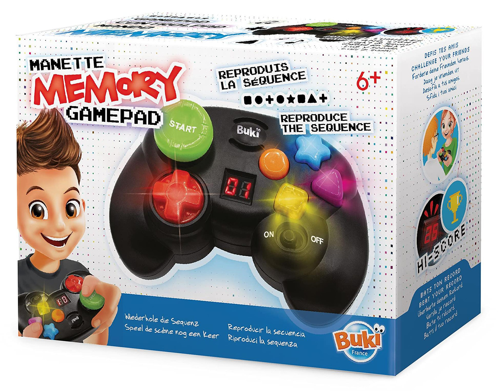 Buki France 6209 Geheugen voor gamecontroller