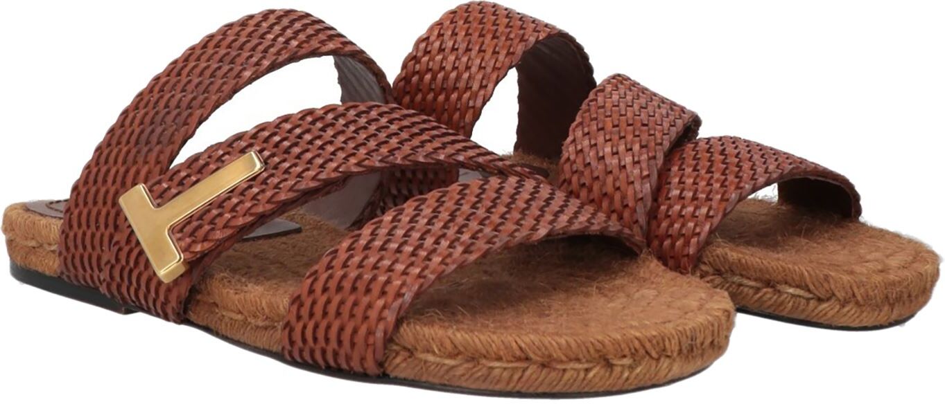 Tom Ford Espadrillas Hombre Marrón 43 Hombre