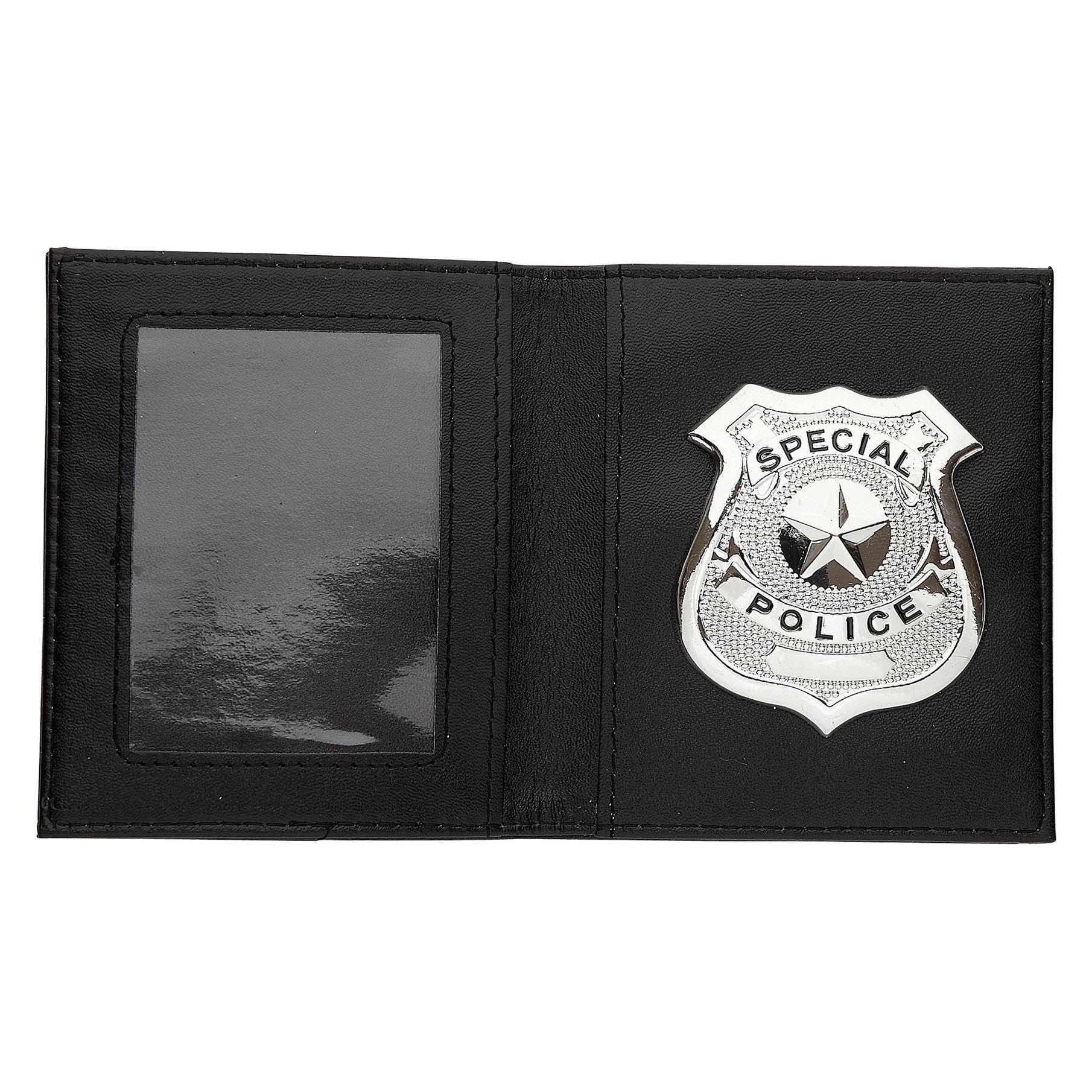 Widmann Polizei Abzeichen in Brieftasche (05859)