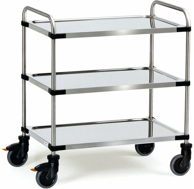 fetra Chariot inox 5005 - charge max. 150kg Pneus TPE (5005)