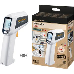 Laserliner Infrarot-Thermometer 082.040E, ThermoSpot Laser, -38 bis 365°C, LC-Display, Laserkreis