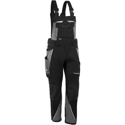 Latzhose "IRON" - N68 - schwarz/grau