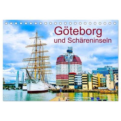 Göteborg und Schäreninseln (Tischkalender 2027 DIN A5 quer), CALVENDO Monatskalender