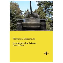 Geschichte des Krieges, Fachbücher von Hermann Stegemann