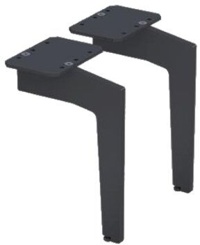 Oristo nogi do szafki 23cm czarny mat OR00-A-NO-23-8