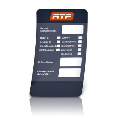 Atp Ölwechsel-Anhänger [Hersteller-Nr. DE01675]