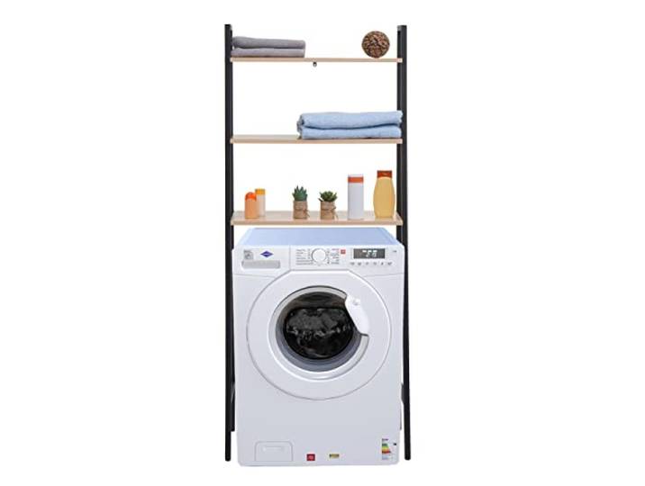 Mendler Standregal HWC-K82 Industrial 155x64x25cm - Natur