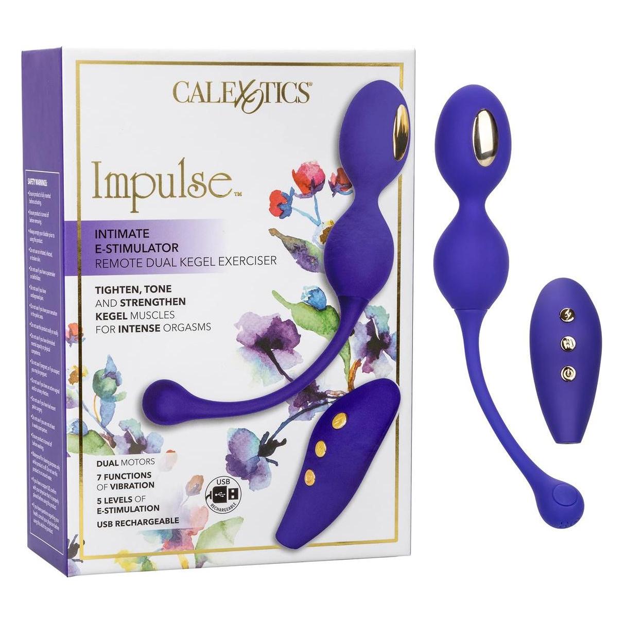 CalExotics E-Stim Dual Kegel Exerciser (716770093400)