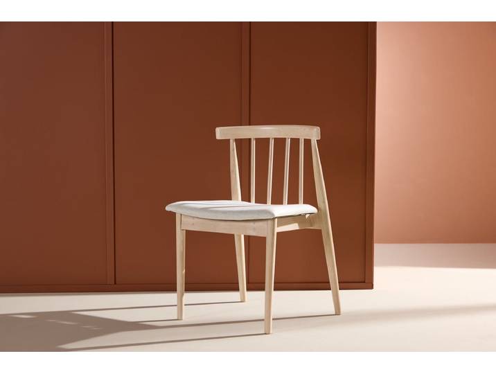 2er Set - Stuhl Ländle im weiß gewaschenen Skandi-Design - Weißwash - Luxusbetten24