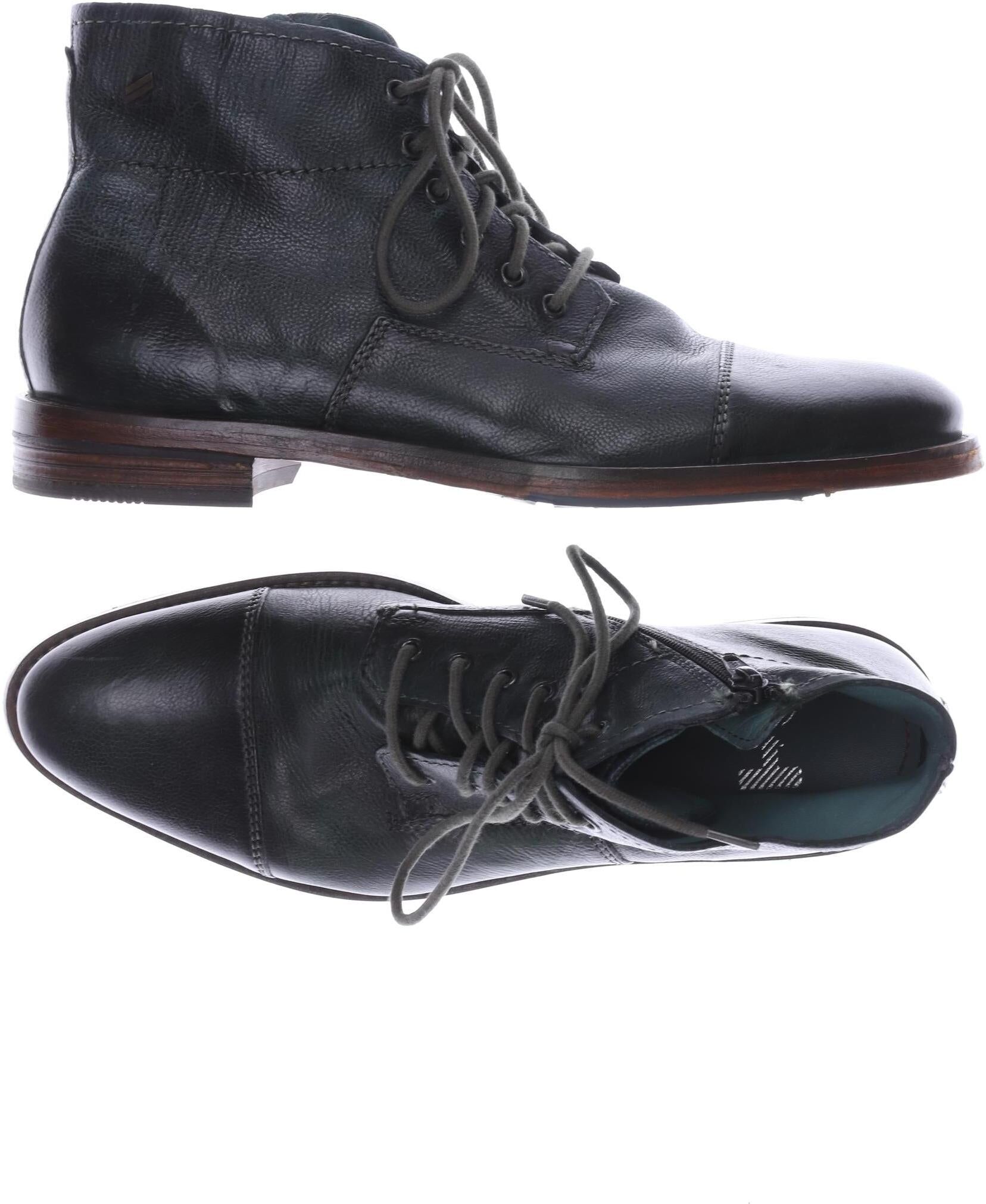 Daniel Hechter Herren Stiefel, Türkis, Gr. EU 42, Leder - Second Hand