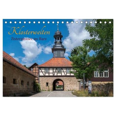 Klosterwelten - Zisterzienser im Harz (Tischkalender 2027 DIN A5 quer), CALVENDO Monatskalender