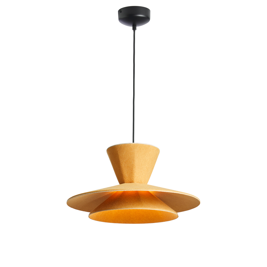 LOOM Design LED-Pendelleuchte MORPHIC Gelb 852-002 5712802226278