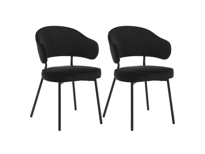 WOLTU 2 pièces/ensemble chaises de salle à manger rembourrées salon de loisirs maquillage chaise de cuisine avec accoudoirs de dossier pour salle à manger salon