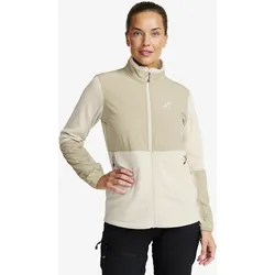 River Hybrid Fleece Jacket Damen Peyote, Größe:2XL - Damen > Oberteile > Fleece & Midlayers - Beige