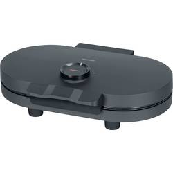 Severin WA 2118 Waffeleisen Kontrollleuchte, klappbar Schwarz