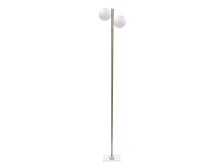 CATELLANI & SMITH lampadaire LEDERAM F2 (Tiges or / disques blancs - Métal)