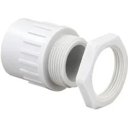 Spelsberg 28842501 Rohrstutzen, lichtgrau, Schutzart IP54, halogenfrei RST M25  - 30 Stück