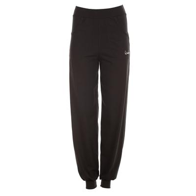 Trainingshose WINSHAPE "WH12", Damen, Gr. XS, Normalgrößen, schwarz, 90% Baumwolle, 10% Elasthan, Hosen Trainingshose, 3/4-Trainingshose