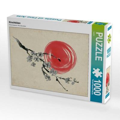 CALVENDO Puzzle Kirschblüten | 1000 Teile Lege-Größe 64x48cm Foto-Puzzle für glückliche Stunden