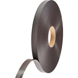 Magnetband ohne Kleber 40 mm | 200 m | 1 mm, Ferrit, schwarz